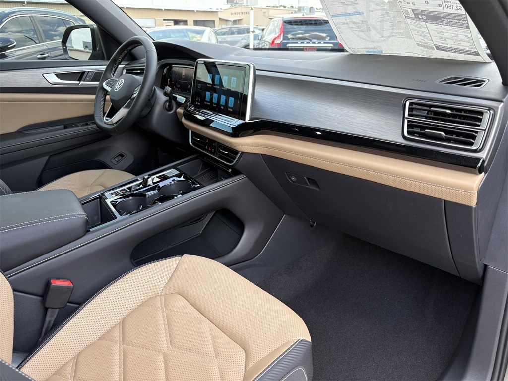 2026 Volkswagen Atlas Cross Sport 2.0T SE w/Technology Green at DeMontrond Automotive Group