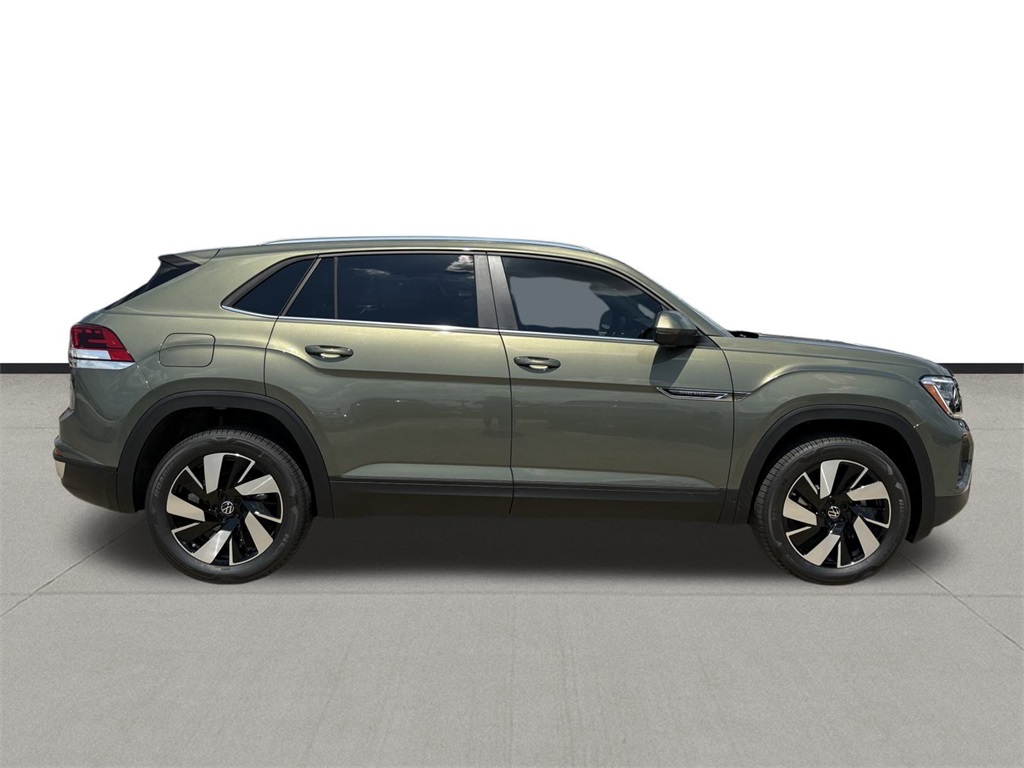 2026 Volkswagen Atlas Cross Sport 2.0T SE w/Technology Green at DeMontrond Automotive Group
