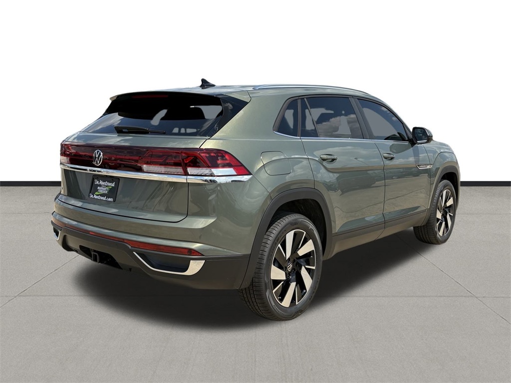 2026 Volkswagen Atlas Cross Sport 2.0T SE w/Technology Green at DeMontrond Automotive Group