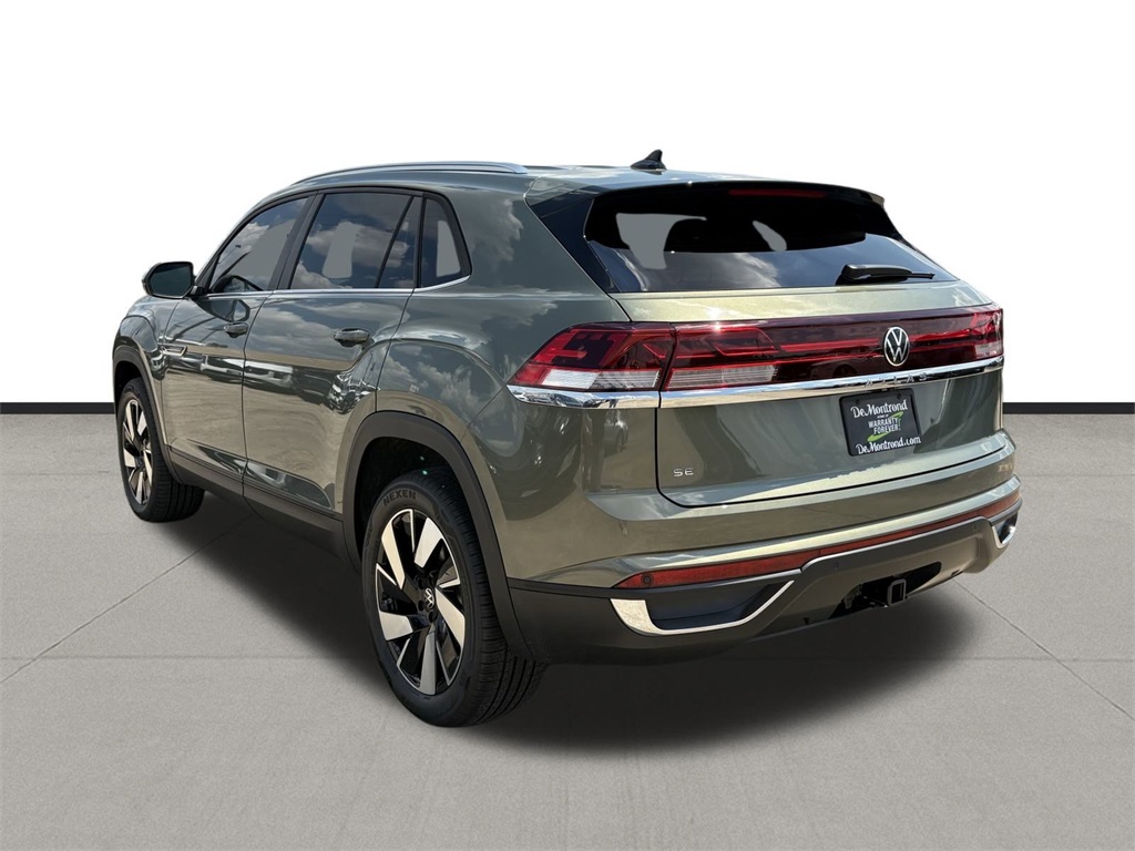 2026 Volkswagen Atlas Cross Sport 2.0T SE w/Technology Green at DeMontrond Automotive Group