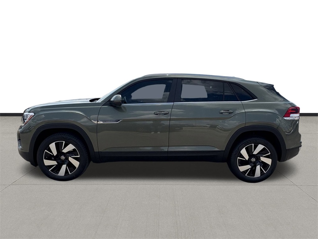 2026 Volkswagen Atlas Cross Sport 2.0T SE w/Technology Green at DeMontrond Automotive Group
