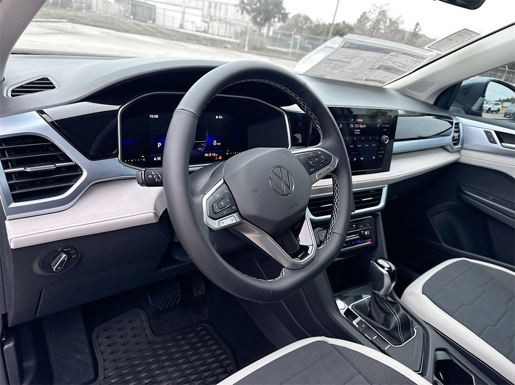 2025 Volkswagen Taos 1.5T SE Gray at DeMontrond Auto Country