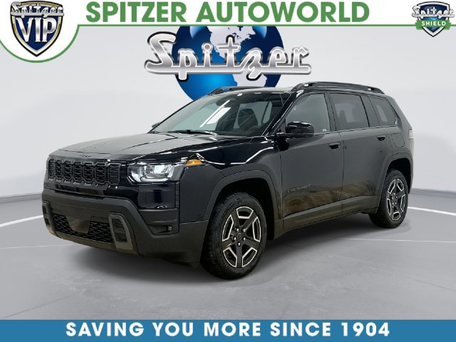 Diamond Black Crystal Pearlcoat 2026 Jeep Cherokee SUV / Crossover Four-Wheel Drive Continuously Variable Transmission