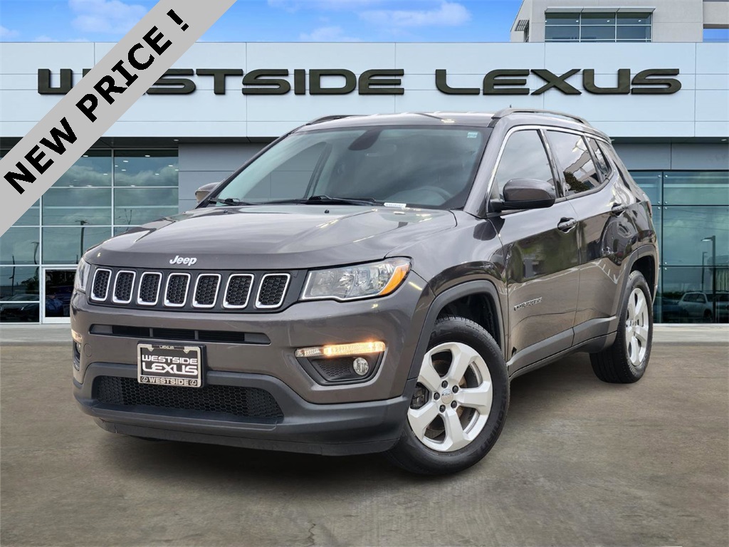 2020 Jeep Compass Latitude Gray at Central Houston Nissan