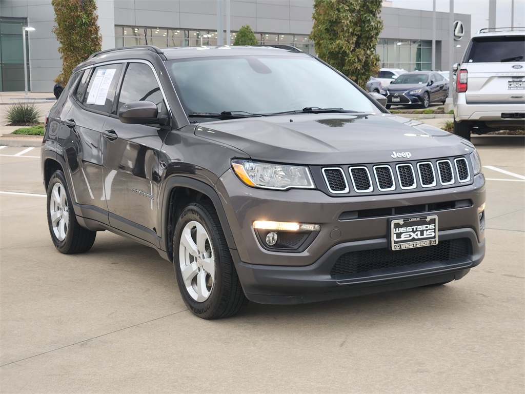 2020 Jeep Compass Latitude Gray at Central Houston Nissan