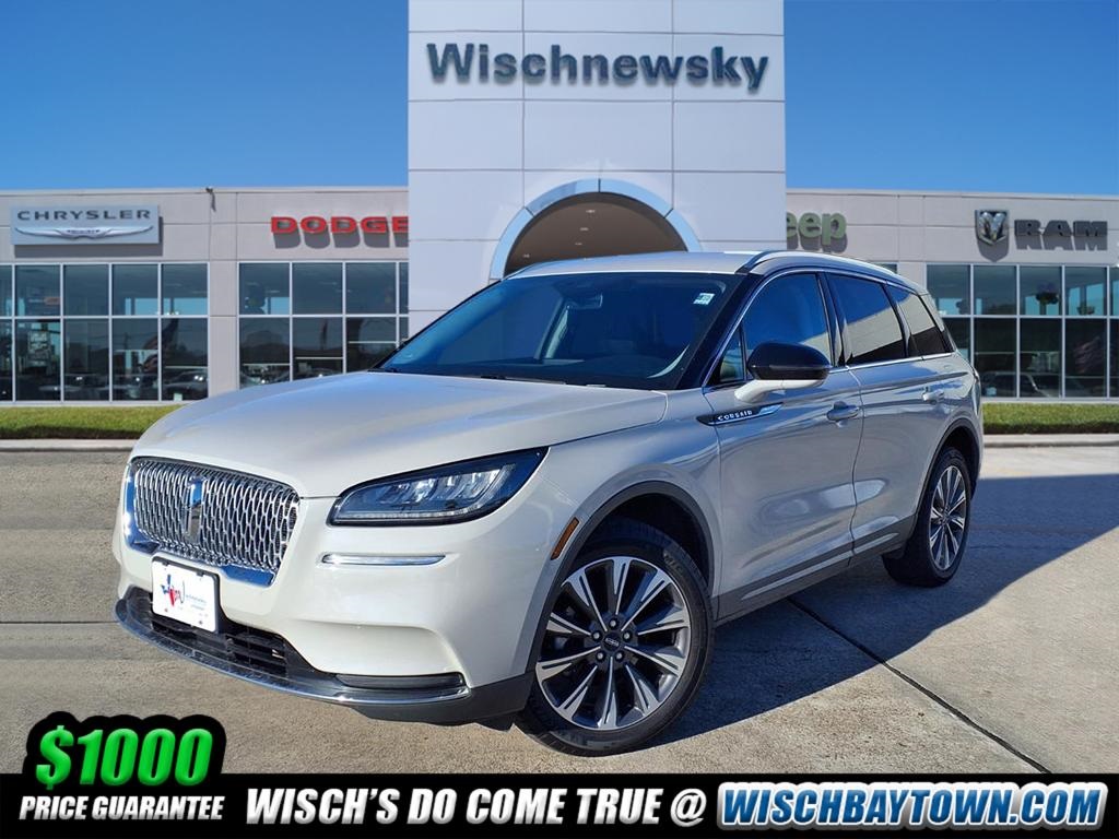 2022 Lincoln Corsair Reserve White at River Oaks CDJR