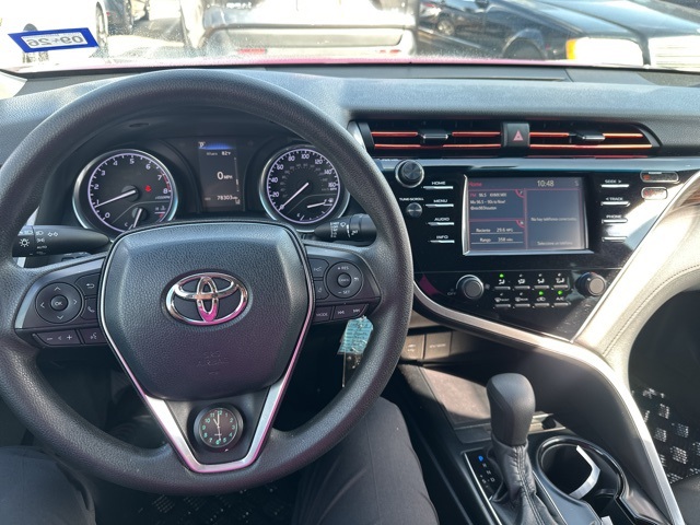 2018 Toyota Camry L Red at Autostrade