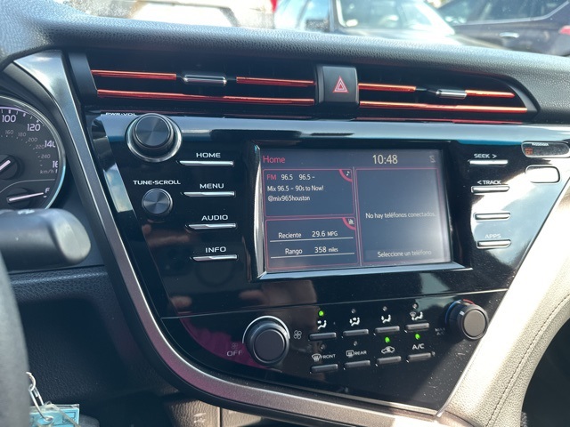 2018 Toyota Camry L Red at Autostrade