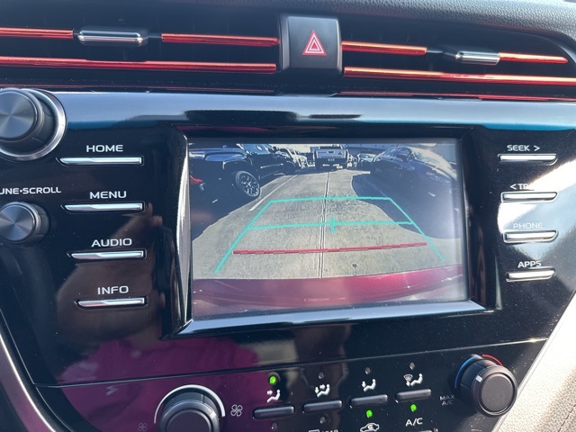 2018 Toyota Camry L Red at Autostrade