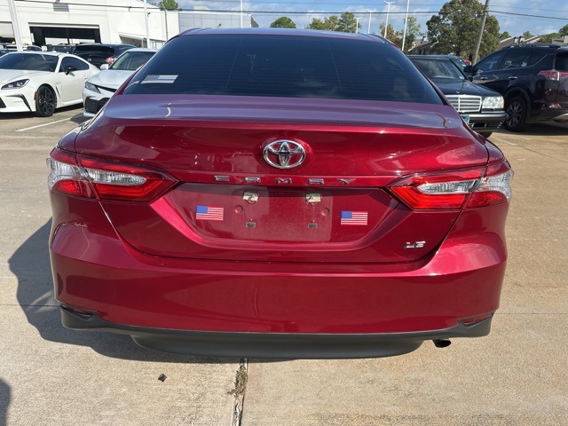 2018 Toyota Camry L Red at Autostrade
