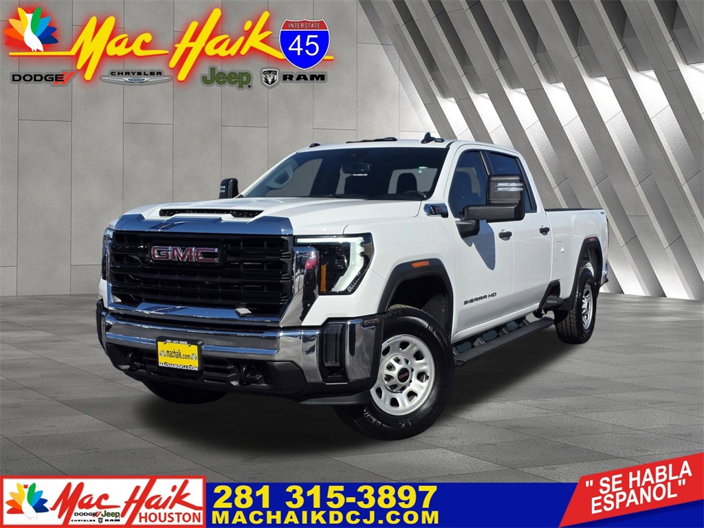2024 GMC Sierra 3500HD Pro White at Emmons Autoplex