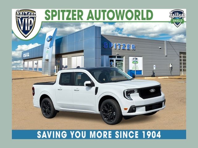 Oxford White 2025 Ford Maverick Pickup Truck All-Wheel Drive 7-Speed Automatic