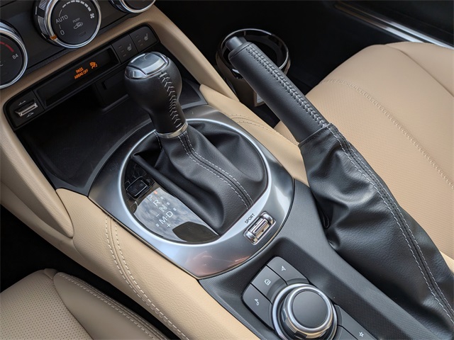 2025 Mazda MX-5 Miata RF Grand Touring White at Joe Myers Mazda Kia