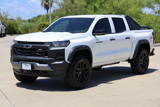 2025 Chevrolet Colorado Trail Boss White at Classic Chevrolet Galveston