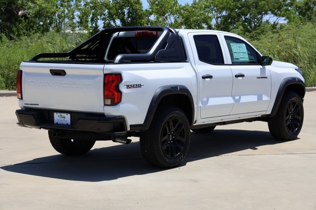 2025 Chevrolet Colorado Trail Boss White at Classic Chevrolet Galveston