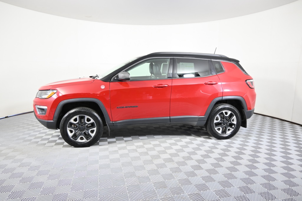 Used 2018 Jeep Compass Trailhawk with VIN 3C4NJDDB2JT373678 for sale in Forest Lake, Minnesota
