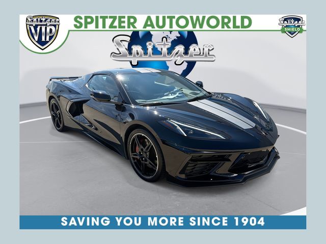 Black 2023 Chevrolet Corvette Convertible Rear-Wheel Drive 8-Speed Dual Clutch