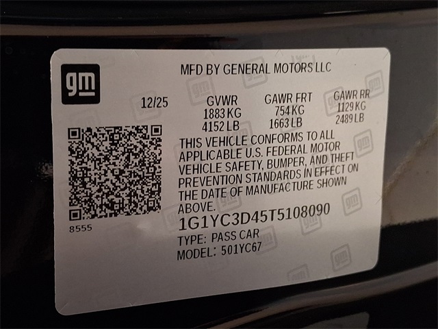 2026 Chevrolet Corvette Stingray for sale at PATRIOT CHEVROLET OF WARMINSTER