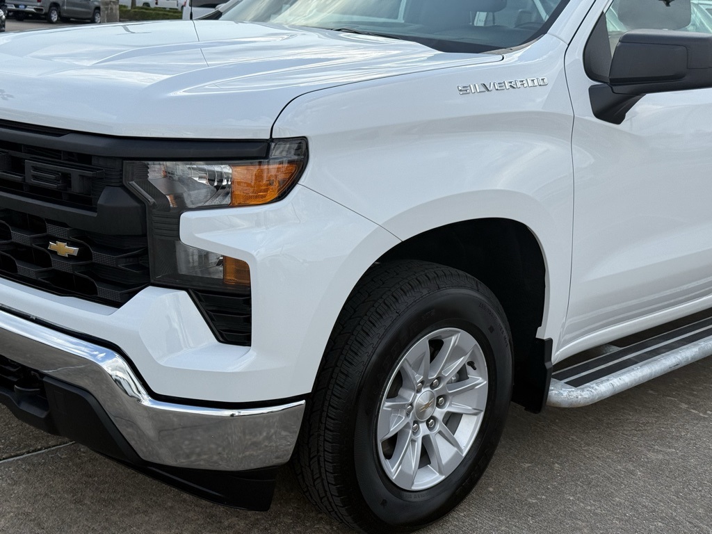 2024 Chevrolet Silverado 1500 WT White at Martin Chrysler Dodge Jeep Ram