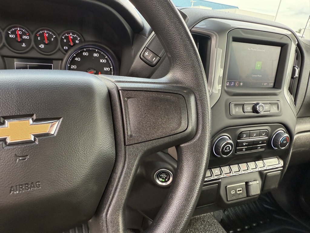 2024 Chevrolet Silverado 1500 WT White at Martin Chrysler Dodge Jeep Ram