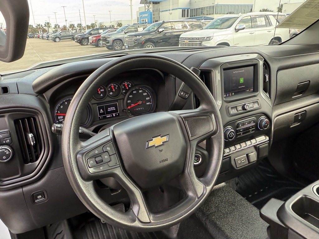 2024 Chevrolet Silverado 1500 WT White at Martin Chrysler Dodge Jeep Ram