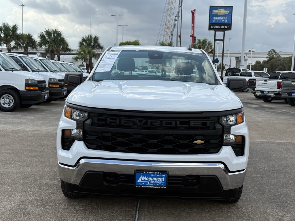 2024 Chevrolet Silverado 1500 WT White at Martin Chrysler Dodge Jeep Ram