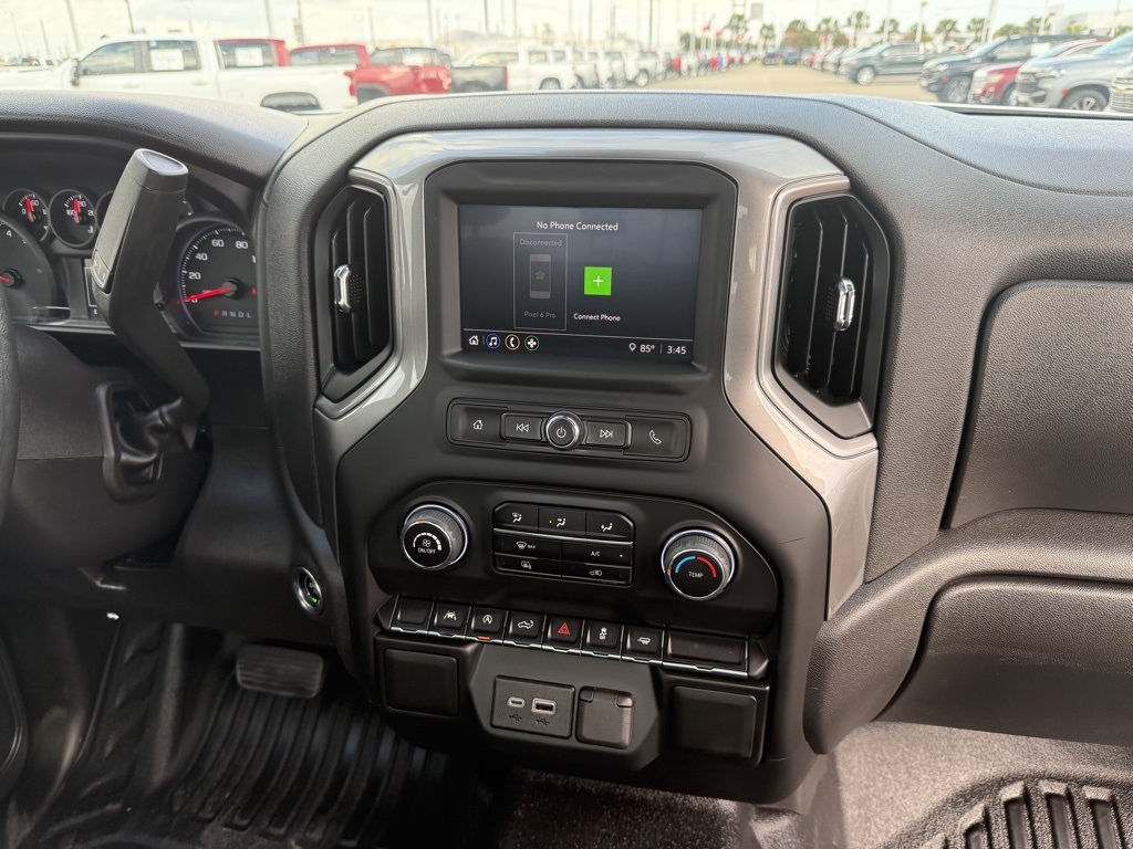 2024 Chevrolet Silverado 1500 WT White at Martin Chrysler Dodge Jeep Ram