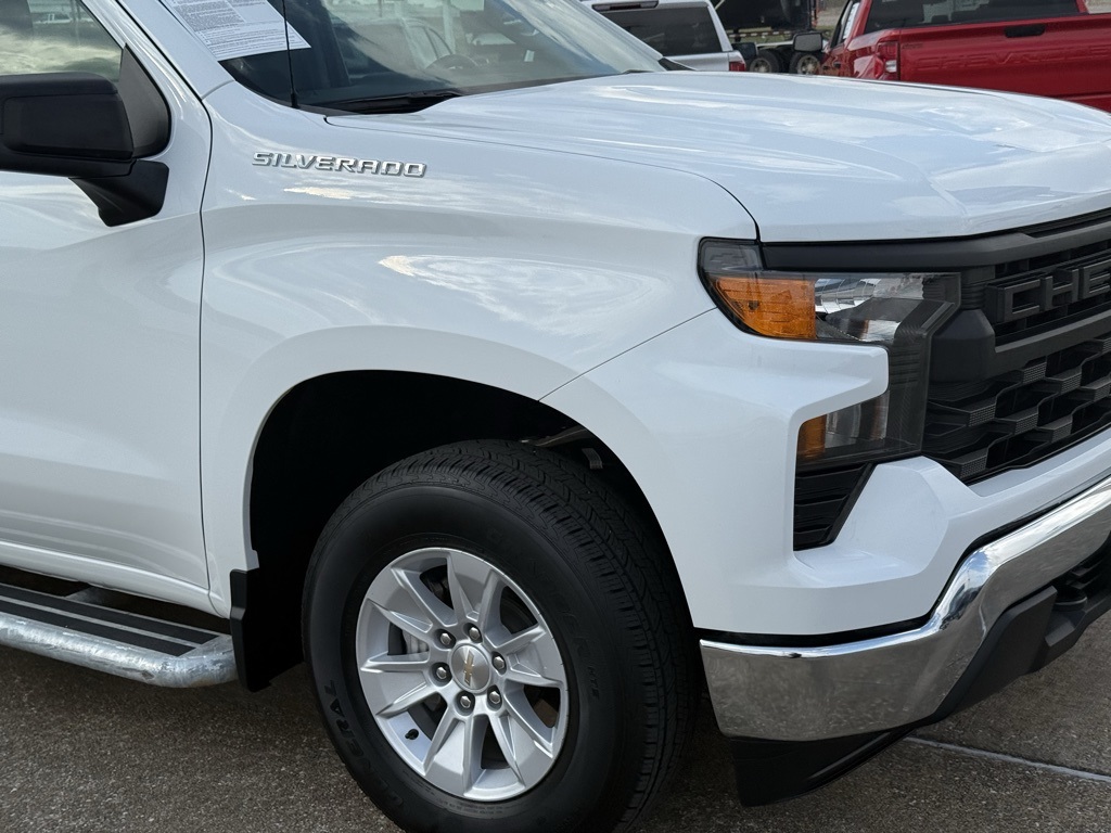 2024 Chevrolet Silverado 1500 WT White at Martin Chrysler Dodge Jeep Ram