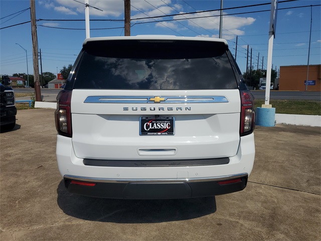 2023 Chevrolet Suburban LS White at Classic Elite Chevrolet Sugar Land
