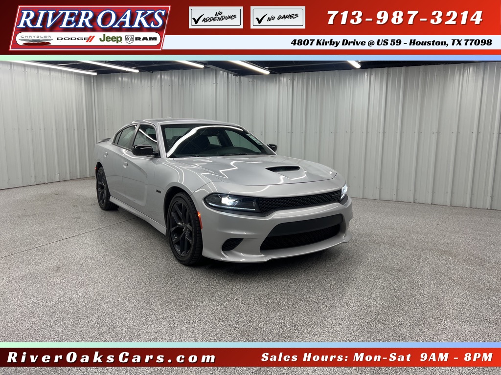 2023 Dodge Charger R/T Silver at Victoria Chrysler Dodge Jeep Ram