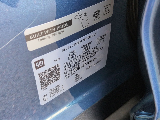 2026 Chevrolet Traverse LT for sale at PATRIOT CHEVROLET OF LIMERICK