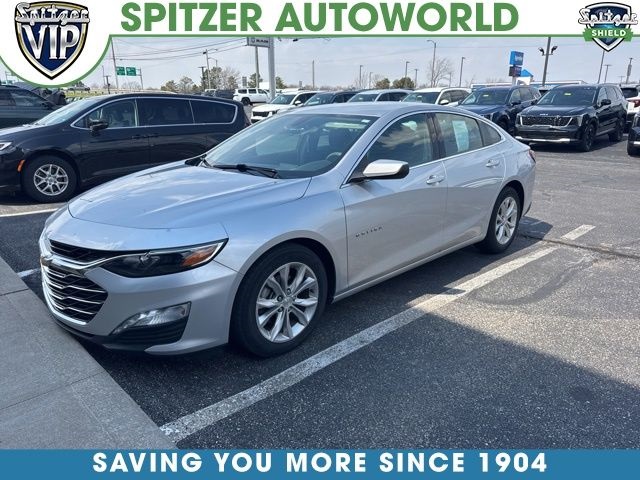 Silver Ice Metallic 2019 Chevrolet Malibu LT FWD Sedan Front-Wheel Drive Continuously Variable Transmission