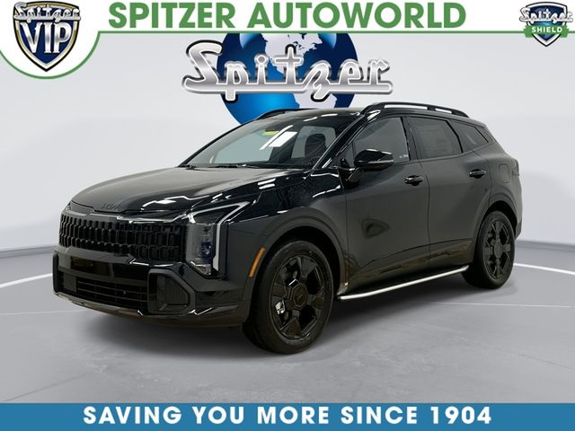 Fusion Black 2026 Kia Sportage Hybrid X-Line AWD SUV / Crossover All-Wheel Drive 6-Speed Automatic