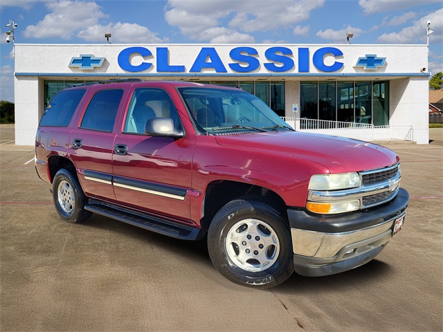 2005 Chevrolet Tahoe LS Red at Classic Chevrolet Galveston