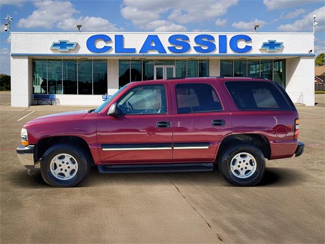 2005 Chevrolet Tahoe LS Red at Classic Chevrolet Galveston