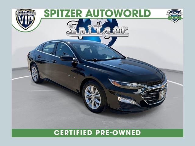 Mosaic Black Metallic 2024 Chevrolet Malibu LT with 1LT FWD Sedan Front-Wheel Drive Continuously Variable Transmission