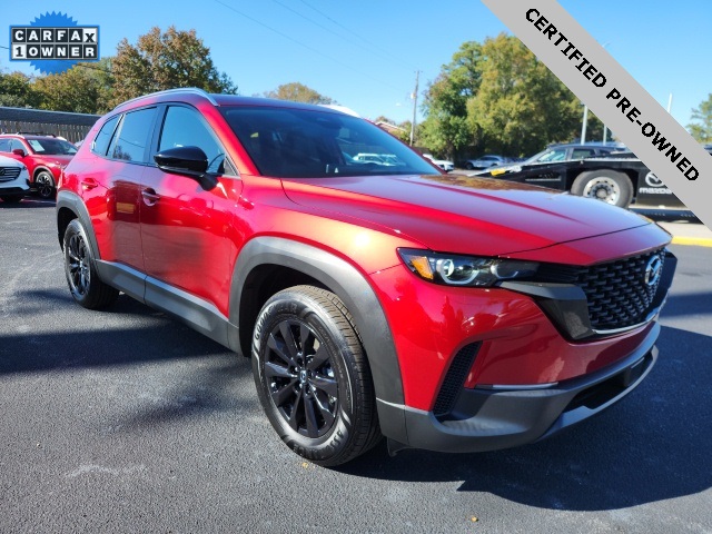 2025 Mazda CX-50 2.5 S Premium Package Red at Stokes Mazda