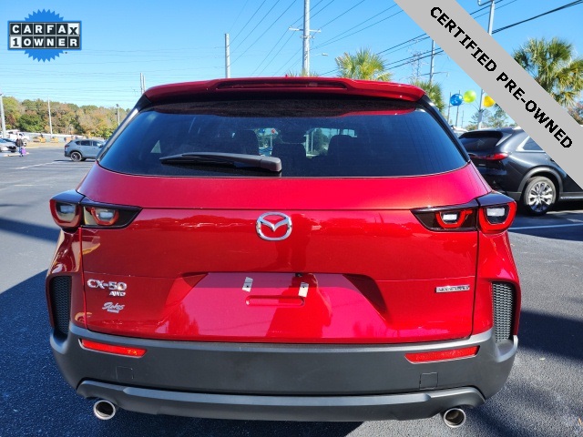 2025 Mazda CX-50 2.5 S Premium Package Red at Stokes Mazda