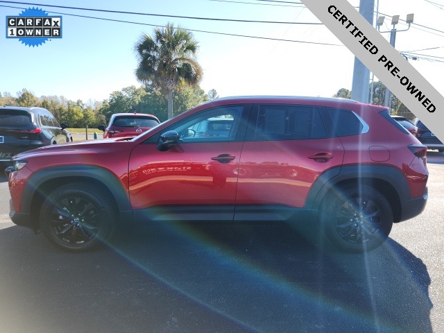 2025 Mazda CX-50 2.5 S Premium Package Red at Stokes Mazda