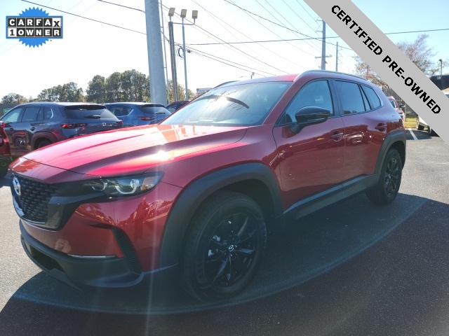 2025 Mazda CX-50 2.5 S Premium Package Red at Stokes Mazda