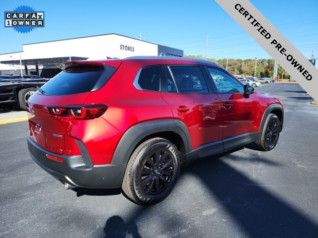 2025 Mazda CX-50 2.5 S Premium Package Red at Stokes Mazda