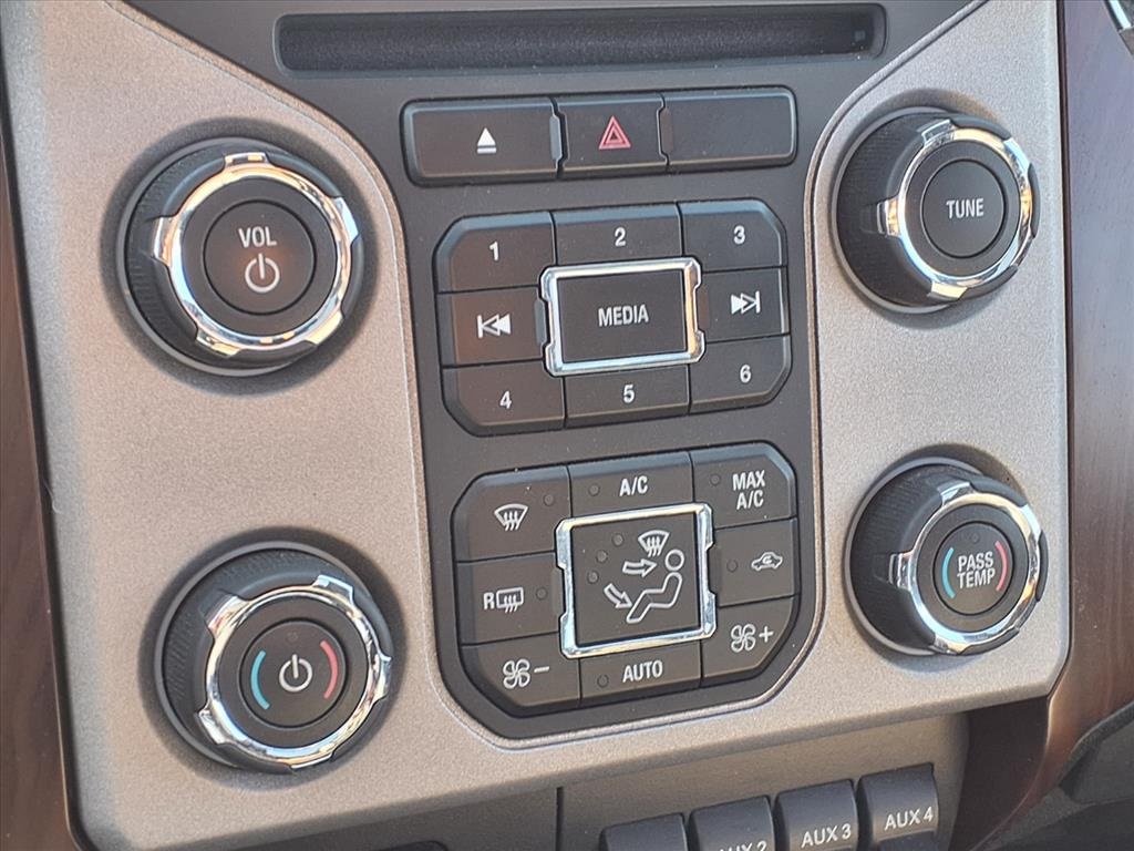 2016 Ford F-250SD Lariat White at Wharton Ford