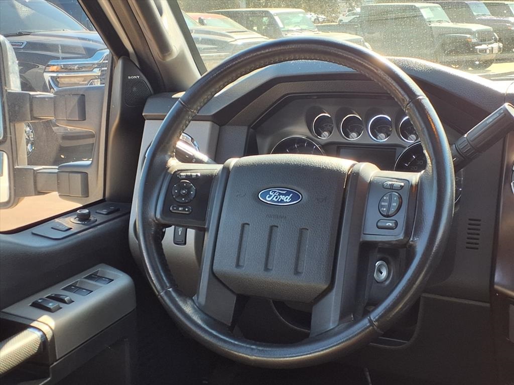 2016 Ford F-250SD Lariat White at Wharton Ford