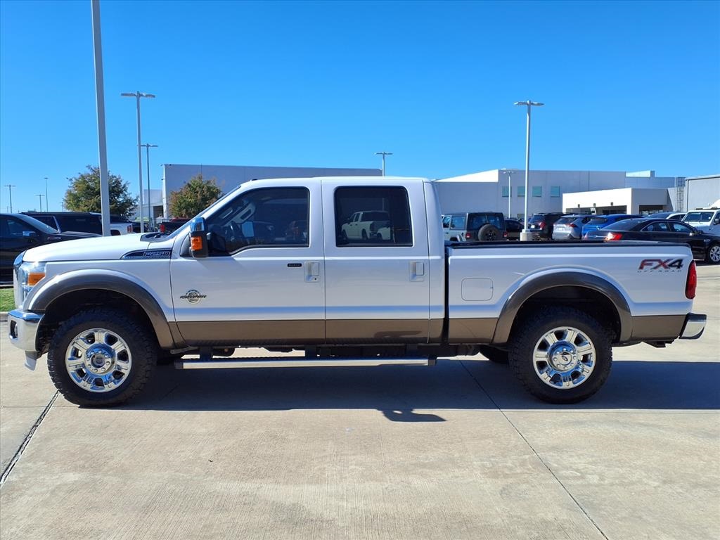 2016 Ford F-250SD Lariat White at Wharton Ford