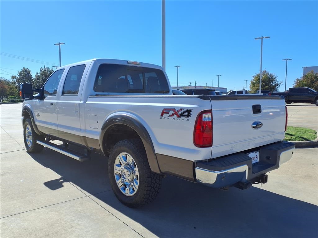 2016 Ford F-250SD Lariat White at Wharton Ford