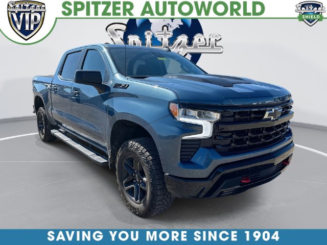 Lakeshore Blue Metallic 2024 Chevrolet Silverado 1500 Pickup Truck Four-Wheel Drive 10-Speed Automatic