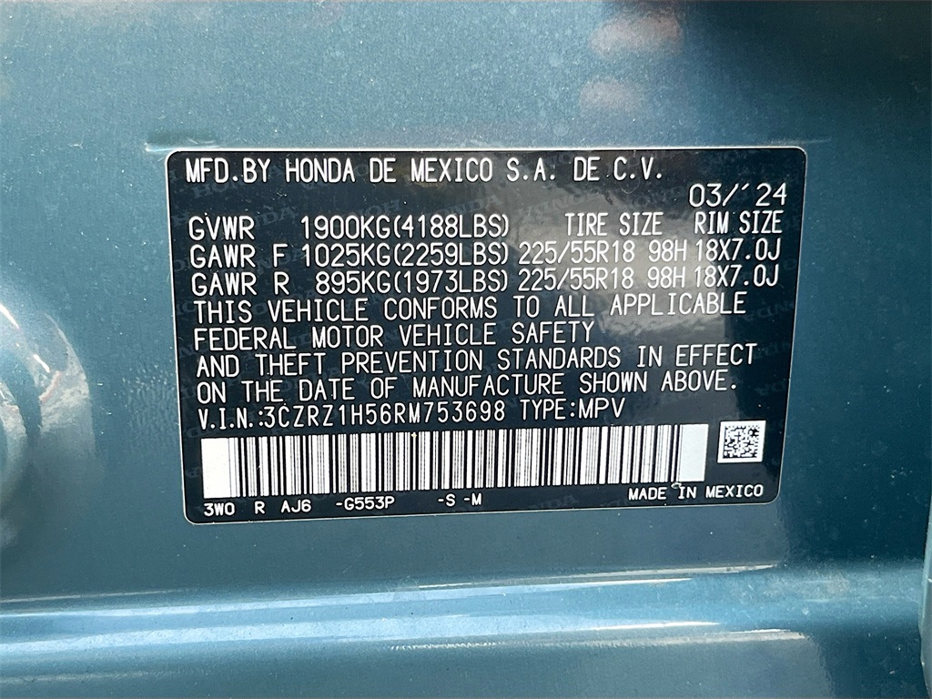 2024 Honda HR-V Sport Blue at AutoSavvy Houston Northwest