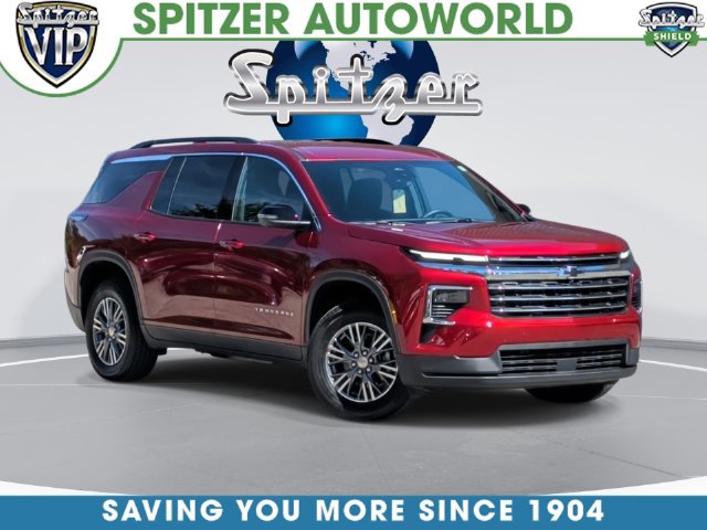 Radiant Red Tintcoat 2025 Chevrolet Traverse SUV / Crossover Front-Wheel Drive 8-Speed Automatic