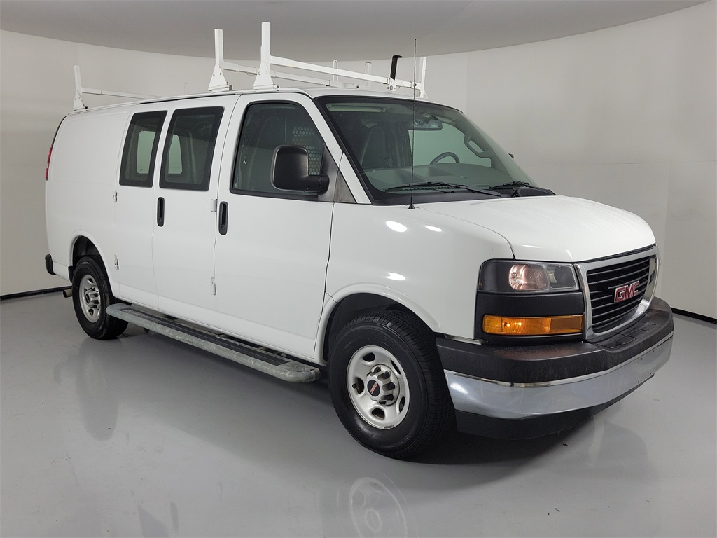2018 GMC Savana 2500 Work Van White at Mac Haik CDJR North Houston