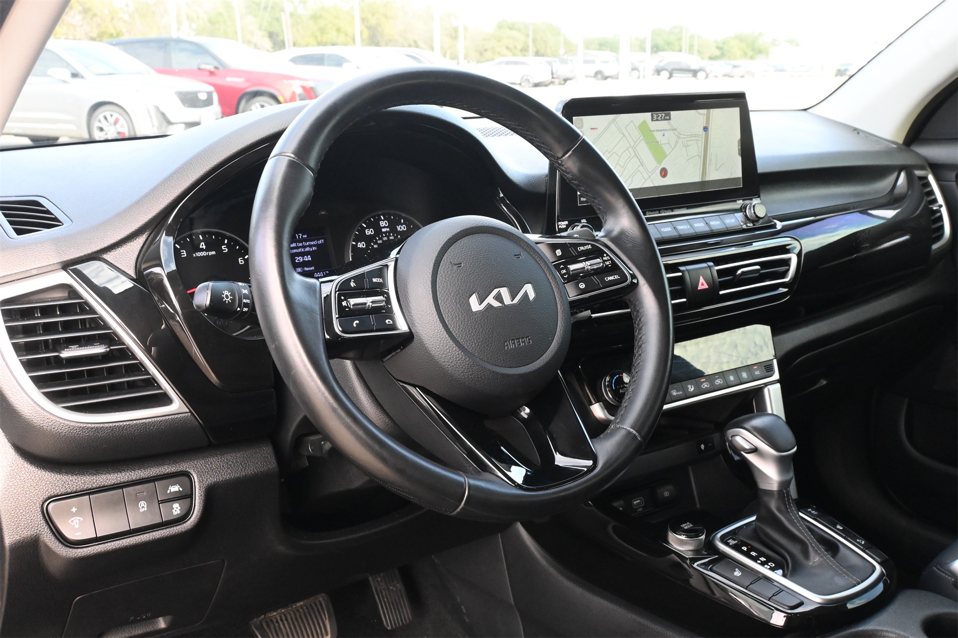 2023 Kia Seltos EX Gray at Bayshore Chrysler Jeep Dodge Ram